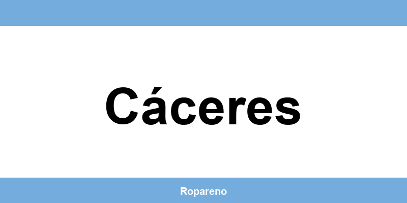 Teléfono de las tiendas Álvaro Moreno en Cáceres