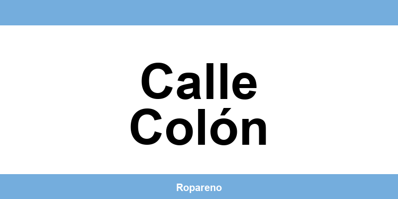 Teléfono de las tiendas Álvaro Moreno en Calle Colón