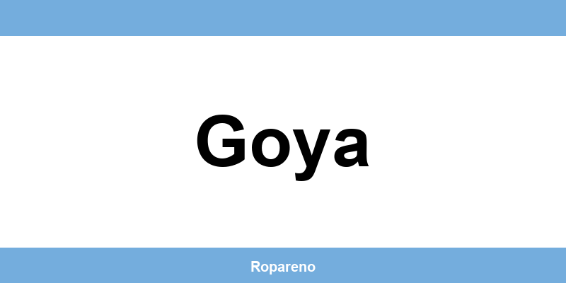 Teléfono de las tiendas Álvaro Moreno en Goya