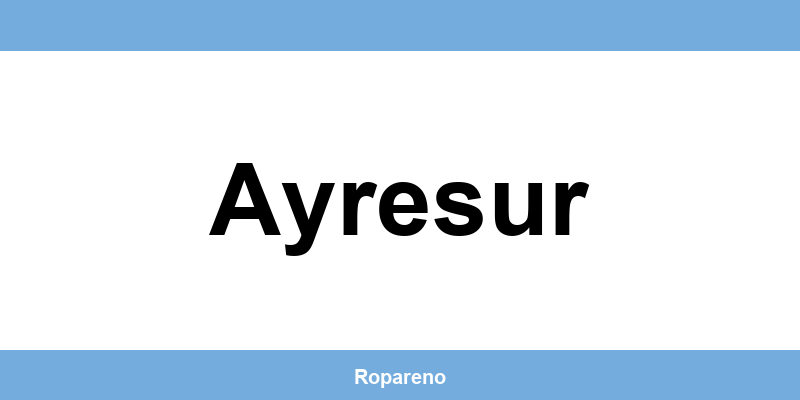 Teléfono de las tiendas Álvaro Moreno en Ayresur