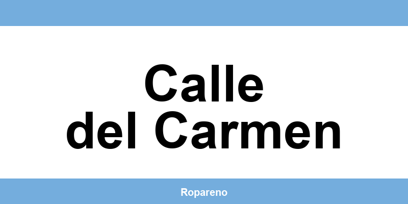 Teléfono de las tiendas Álvaro Moreno en Calle del Carmen