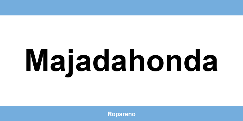 Teléfono de las tiendas Álvaro Moreno en Majadahonda