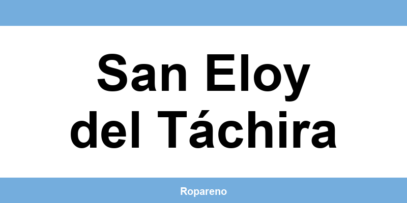 Teléfono de las tiendas Álvaro Moreno en San Eloy del Táchira