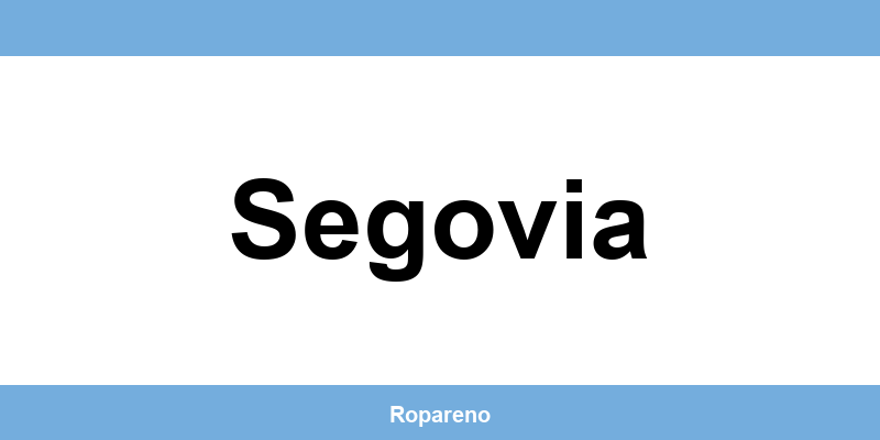 Teléfono de las tiendas Álvaro Moreno en Segovia